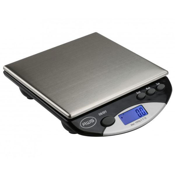 Scales AWS AMW-1000 1000g x 0.1g Bench Scale
